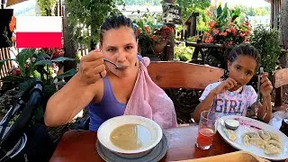 Trying Polish Mountain Mushroom Soup and Pierogy 🇵🇱
