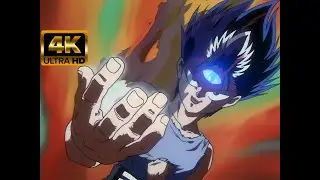 Hiei's First Dragon of the Darkness Flame 4K - Yu Yu Hakusho EP30
