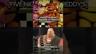 FREDDY FAZBEAR VS HEAVY #fivenightsatfreddy #teamfortress2 #edit #shortvideo #memes #tf2 #fredbear