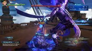 Granblue Fantasy: Relink - Endless Ragnarok Seofon 526m Sword Tempest 60s DMG training dummy