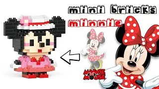 Build Lego Nanoblock Mini Bricks Minnie Mouse Disney