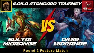 MTG Iloilo Saturday Standard Rd 2 Feature Match - Sultai Midrange versus Dimir Midrange