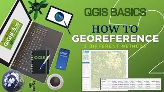 How to Georeference in QGIS | Georeferencing image in QGIS | 