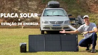 AGORA TEMOS ENERGIA ''INFINITA'' NO GOL MOTORHOME! DELTA 2 + PAINEL SOLAR 160W ECOFLOW.