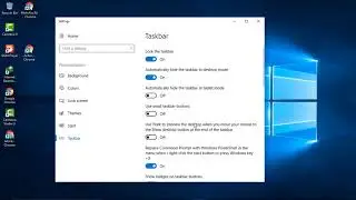 How to Setting Task bar Menu or Start-bar and Themes and many more ||  Review again
