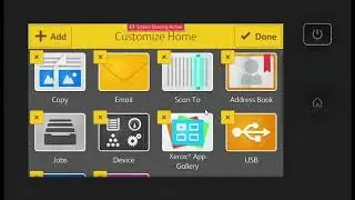 How to Customize the Xerox Versalink User Interface (UI)