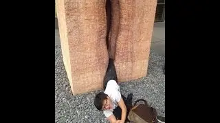 Student gets stuck in giant stone vagina in Germany