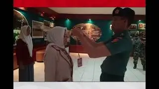 Upacara Pembukaan Praktek Kerja Lapangan SMKN 24 dan SMKN 66 Jakarta di Museum Monumen Bhakti TNI