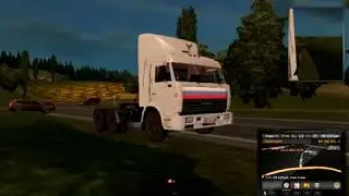 Euro Truck Simulator 2 Обзор мода на камаз 54115