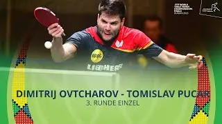 Dimitrij Ovtcharov - Tomislav Pucar I 3. Runde Einzel I WM 2023 in Durban