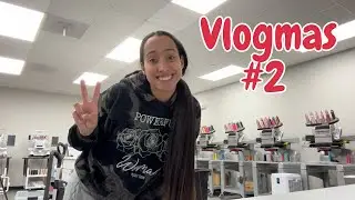 VLOGMAS DAY 2 | Working, Selling My Car, New Employees