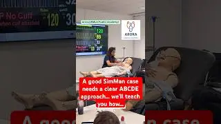 🚑 A good SimMan case needs a clear ABCDE approach… #plab2 #plab #ukmla