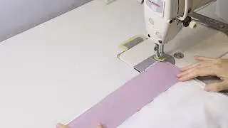 Пришиваю подборта к подкладке куртки