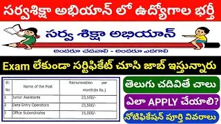 Sarva shiksha abhiyan recruitment 2023 || SSA Recruitment 2023 || Samagra Shiksha recruitment 2023