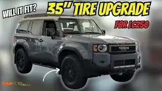 35”s on 250-series Land Cruiser