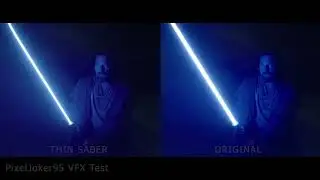 Thin Lightsaber VFX Rework- Kenobi Fanedit