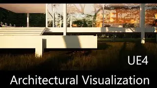 Farnsworth House | Mies van der Rohe | UE4 |Architectural Animation