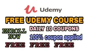 udemy free course |udemy free course certificate|udemy coupon code 2020|free enroll udemy coupon|