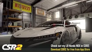 【CSR2】LB NSX (purple), shift & tune for 10.430