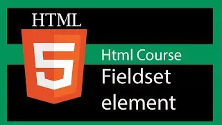 HTML 5 tutorial -  Fieldset element