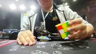 12.21 3x3 One-Handed PR Winning Average (RSF) // Volga NN Fast Edition 2023