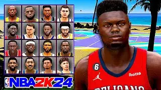 BEST Zion Williamson Face Creation in NBA 2k24!