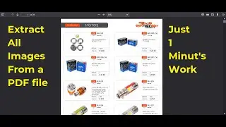 How to extract all images from PDF file || 1 Minute's Task || 2020 Latest Trick