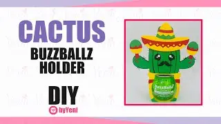 Cactus BuzzBallz Holder - byYeni