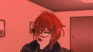 [MMD Genshin Impact] Klee found a spider (Diluc and Klee)