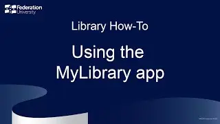 MyLibrary app overview