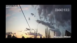 Sunset Timelapse Kherson Oblast 2024-04-03