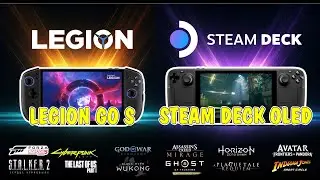 Legion Go S Vs Steam Deck Oled Test Game 15W