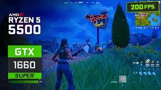 Fortnite Chapter 5 : Ryzen 5 5500 | GTX 1660 Super | Performance Mode