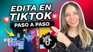 COMO CREAR Y EDITAR VIDEOS EN TIKTOK 2026 😱