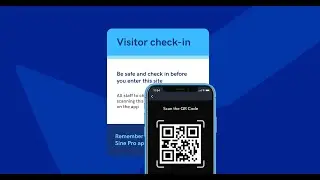 Contactless QR Code Check in