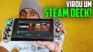 TRANSFORMEI O NINTENDO SWITCH EM UM PC GAMER!