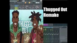 YNW Melly feat Kodak Black -- Thugged Out Remake FL Studio Tutorial Instrumental Remake (Free FLP)