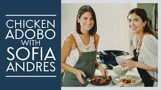 Bianca King cooks with Sofia Andres | Saucy #ChickenAdobo with Balsamic & Apple Cider Vinegar