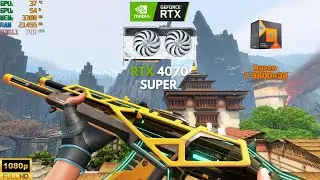 VALORANT FPS Test: Ryzen 7 9800X3D + RTX 4070 Super – High vs Medium Settings (Benchmark Results)