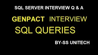 Genpact sql interview | Split String in sql server | SQL Server |SQL Interview Preparation | Part 45