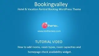 Bookingvalley: How to add rooms & homepage check availability widget?