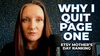Page One Etsy Mother's Day Ranking | What Nobody Tells You About Success