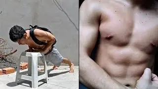 TREINO DE PEITO EM CASA APENAS COM UMA MOCHILA