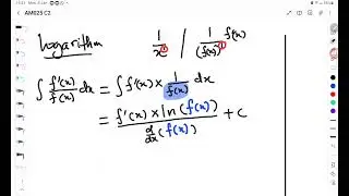 Integrate Logarithm