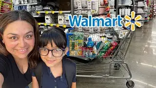 SHOPPiNG ON A BUDGET AT WALMART! What I got at WALMART for my family of seven