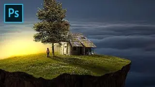 Photoshop Manipulation Tutorial - Floating Island