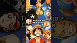 6 Greatest Studios and Their Iconic Anime #shorts