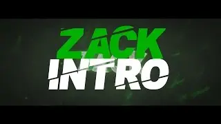 Zack Intro | By:VarikX | [C4D/AE]