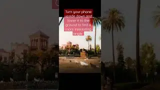 Turn your phone upside down ##mobilephotography #mobilephotographytricks