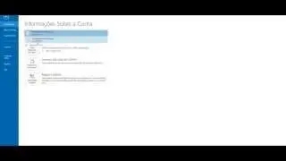 Configurar conta de e-mail por IMAP no Outlook 2013